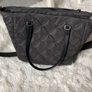 Kate spade quilted tote with crossbody straps